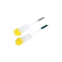 Flaschenbürste Florina L: 39cm Kunststoff-Borsten+schwammkopf - KONVENTIONELL, Kunststoff (39/6/6cm) - Ondega