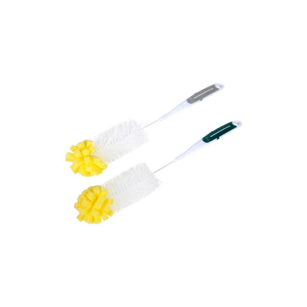 Flaschenbürste Florina L: 39cm Kunststoff-Borsten+Schwammkopf
