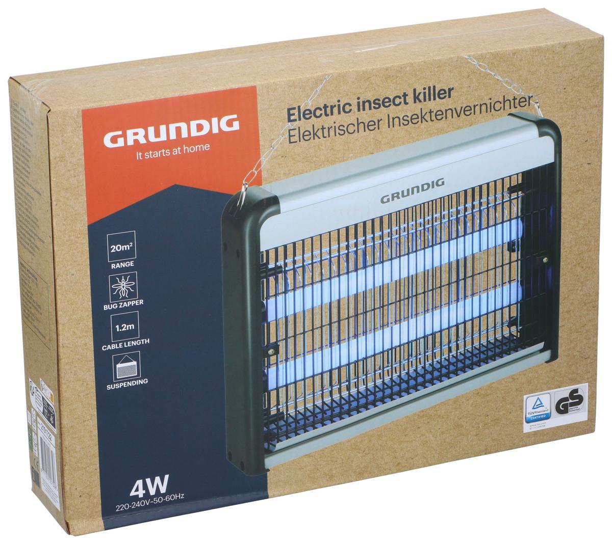 Gelsenstecker Insect Killer Led 2x2w 230v - Schwarz, Basics, Kunststoff (38/27/8cm)