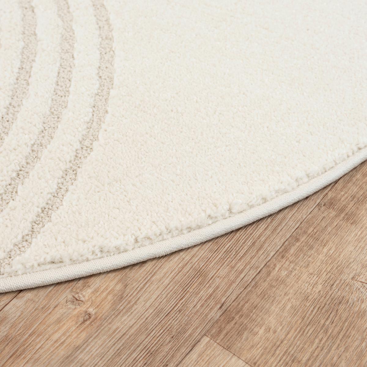 Webteppich Eclipse 2320 160-Cream - Creme, Basics, Textil (120cm)