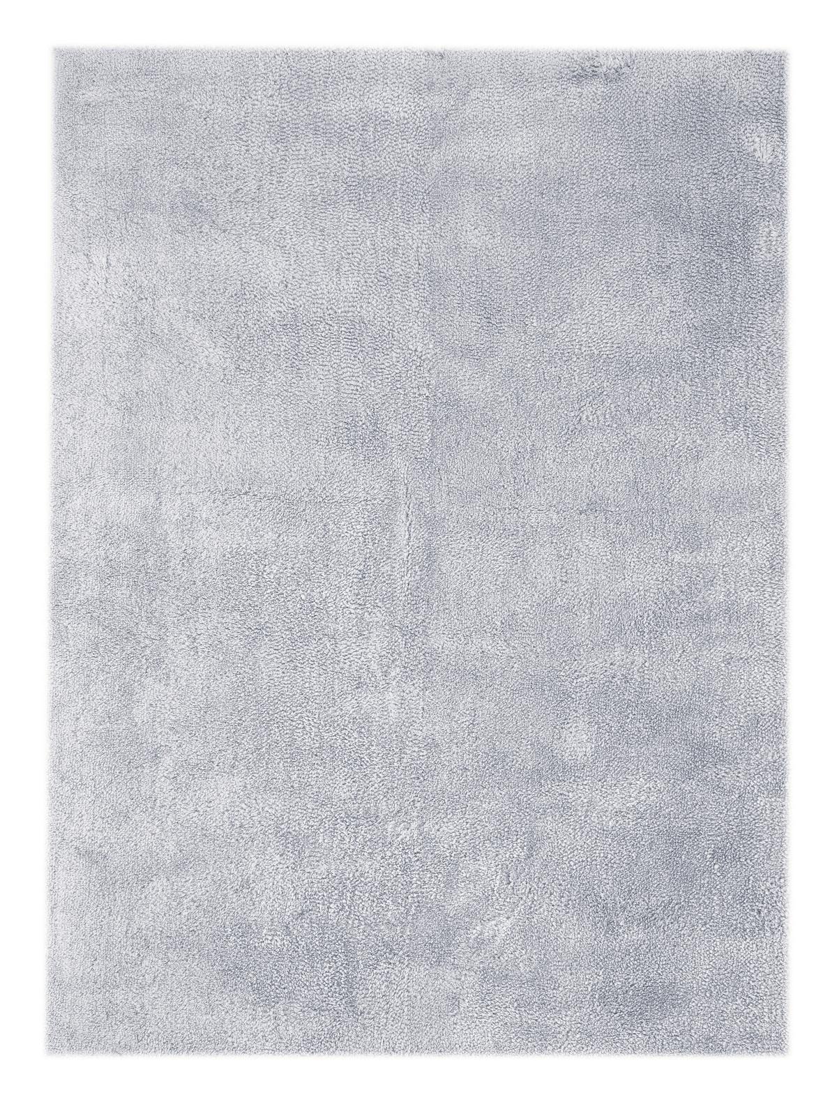Hochflor Teppich Pastellblau Bali 80x150 cm - Pastellblau, Design, Textil (80/150cm) - Kayoom