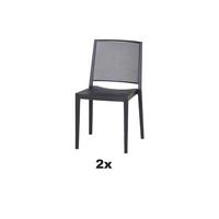 Stapelstuhl T20088 - Anthrazit, Basics, Kunststoff (46/80/56cm) - Siena Garden
