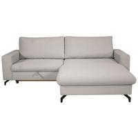 Ecksofa Clara Silberfarben B: 240 Cm - Silberfarben, MODERN, Textil (240/87/177cm)