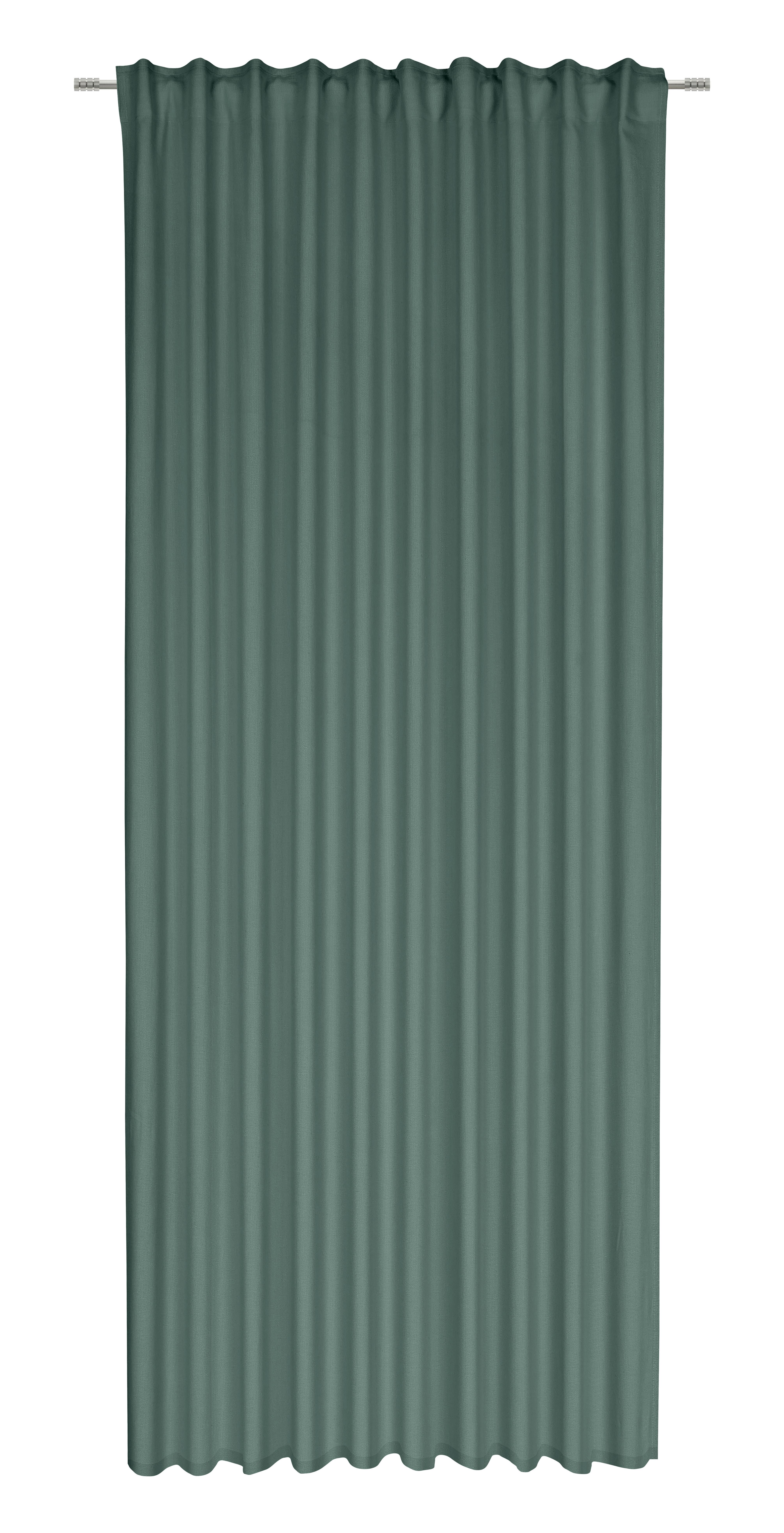 Hotový závěs Sila, 140/255cm, zelená - zelená, Moderní, textil (140/255cm) - Modern Living