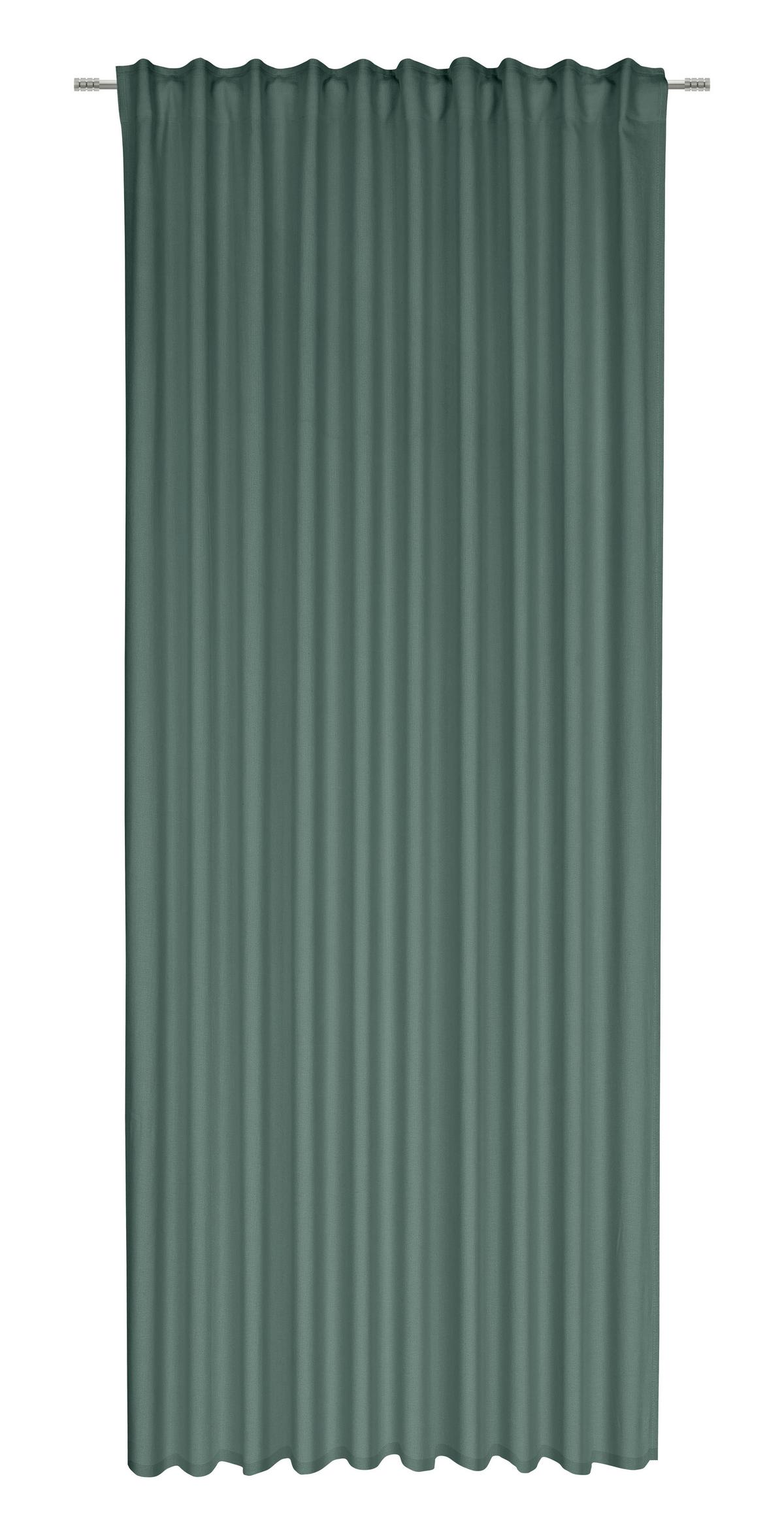 Hotový závěs Sila, 140/255cm, zelená - zelená, Moderní, textil (140/255cm) - Modern Living