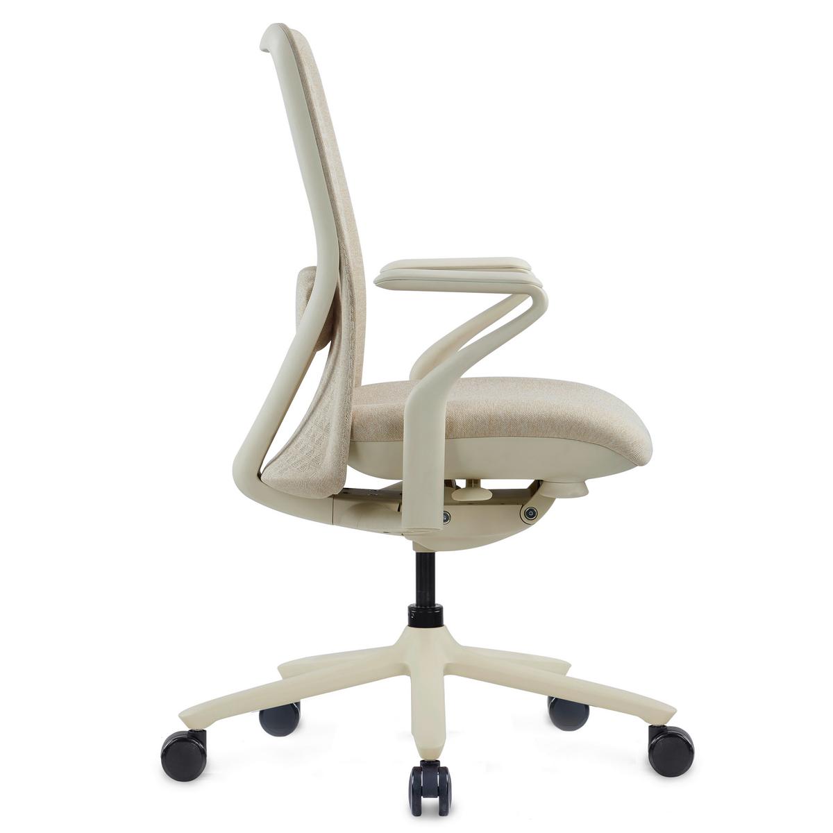 DREHSTUHL Vervio Beige B: 63cm - Beige, MODERN, Kunststoff/Textil (63/111/67cm) - MID.YOU