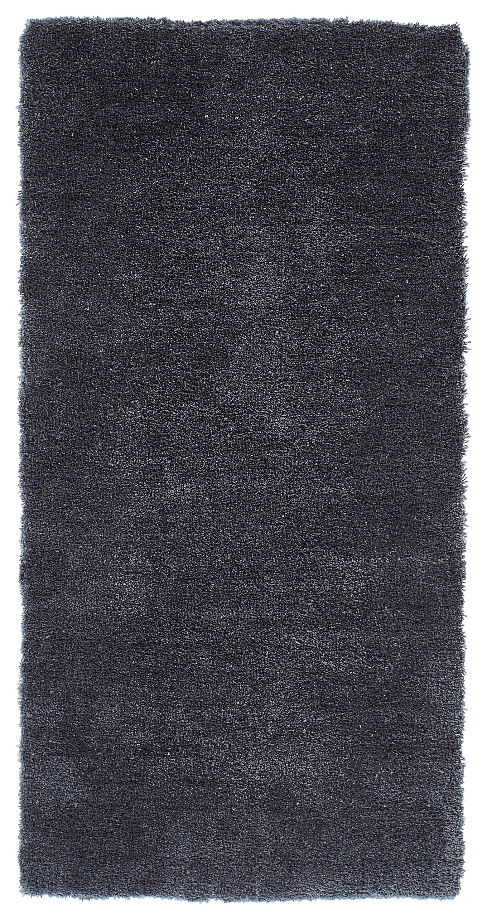 Hochflorteppich Relaxx Dunkelgrau 70x140 Cm - Dunkelgrau, Basics, Textil (70/140cm) - Esprit