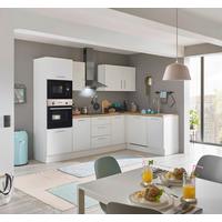 Eckküche Turin Weiß/Eiche Dekor 280x175 cm - Weiß/Eiche Artisan, Basics, Holzwerkstoff (280/175cm) - MID.YOU