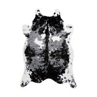 Kunstfell Desert Schwarz/weiß 160x230 Cm - Schwarz/Weiß, Basics, Textil (160/230cm) - Kayoom