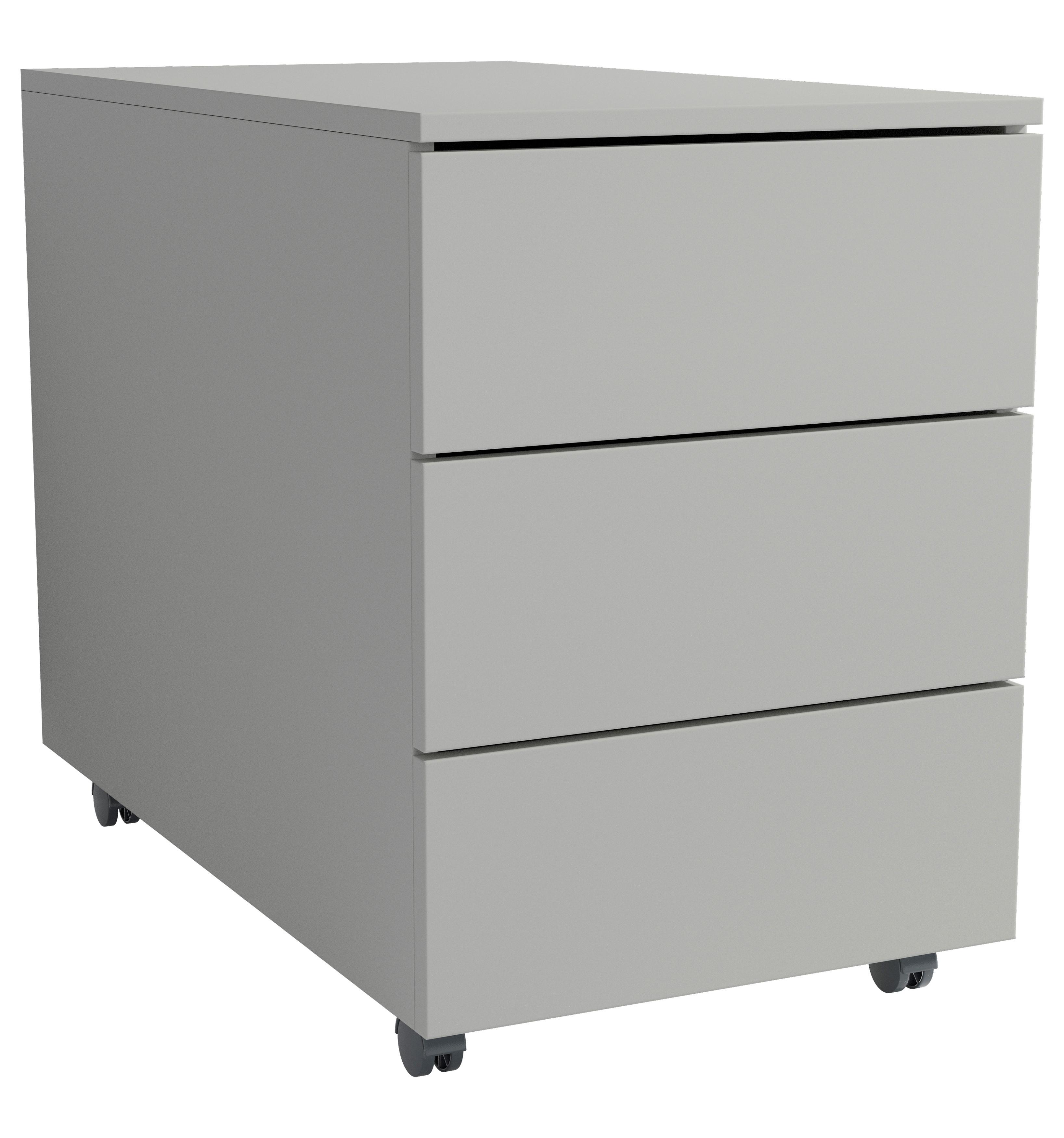 Rollcontainer Dalosa Grau B: 39 Cm
