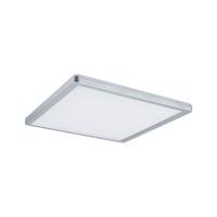 Led-paneel L: 29,3 Cm 70994 - Chromfarben, Basics, Kunststoff (29,3/29,3/2,8cm) - Paulmann
