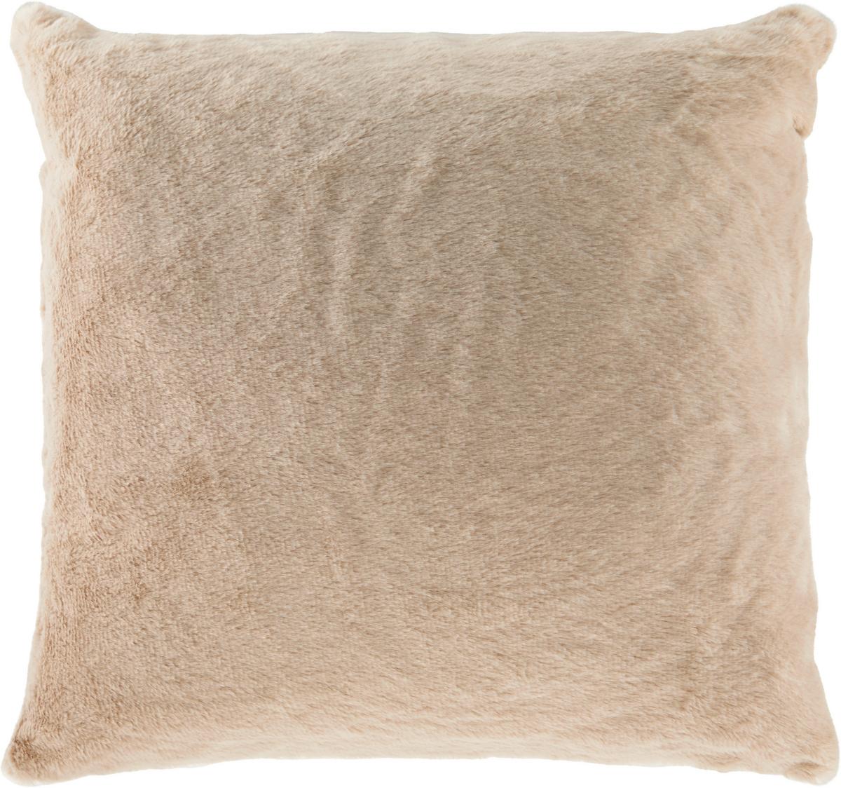 Zierkissen Cozy - Beige/Braun, MODERN, Textil (45/45cm) - Luca Bessoni