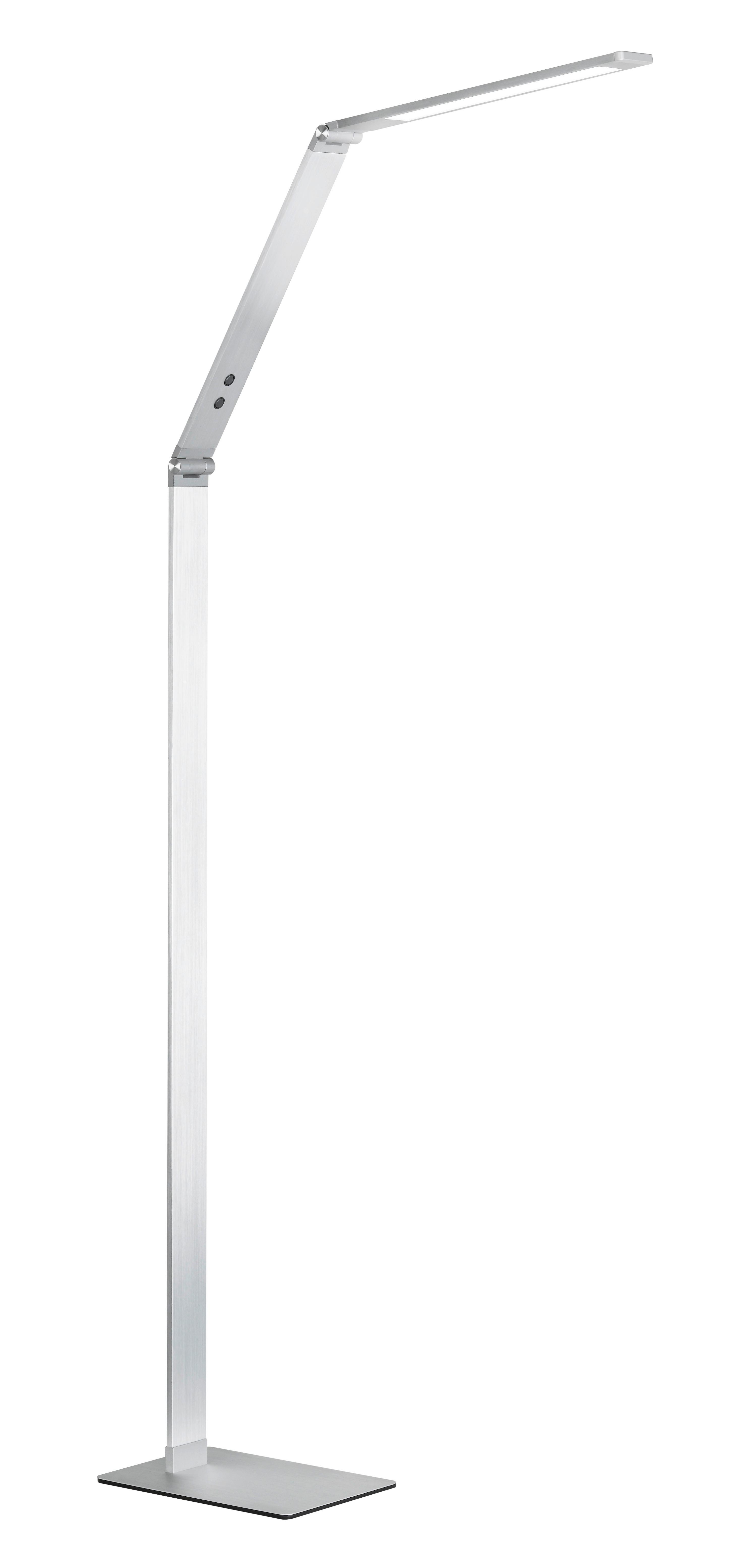 LED-Stehleuchte 45840 Geri - Alufarben, Design, Kunststoff/Metall (36/17/133cm) - Fischer & Honsel