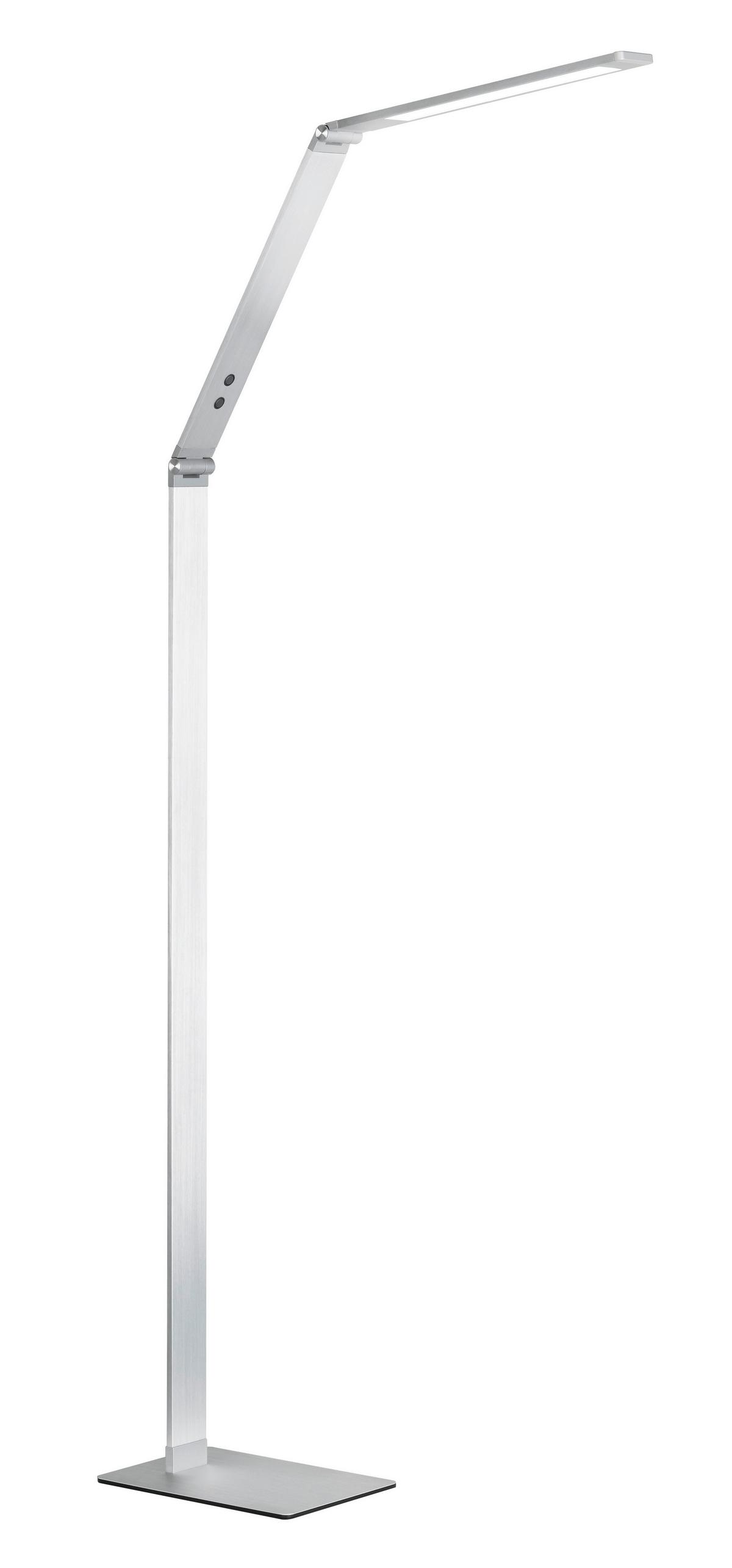 LED-Stehleuchte 45840 Geri - Alufarben, Design, Kunststoff/Metall (36/17/133cm) - Fischer & Honsel