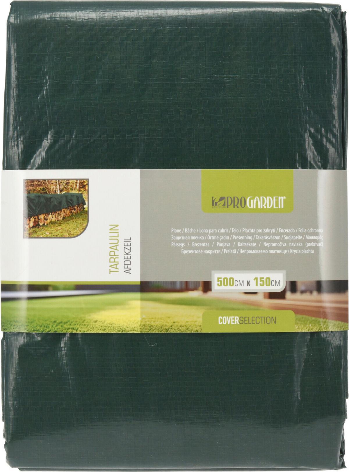 Takarófólia Kb. 500/150cm - zöld, Basics, műanyag (500/150cm)