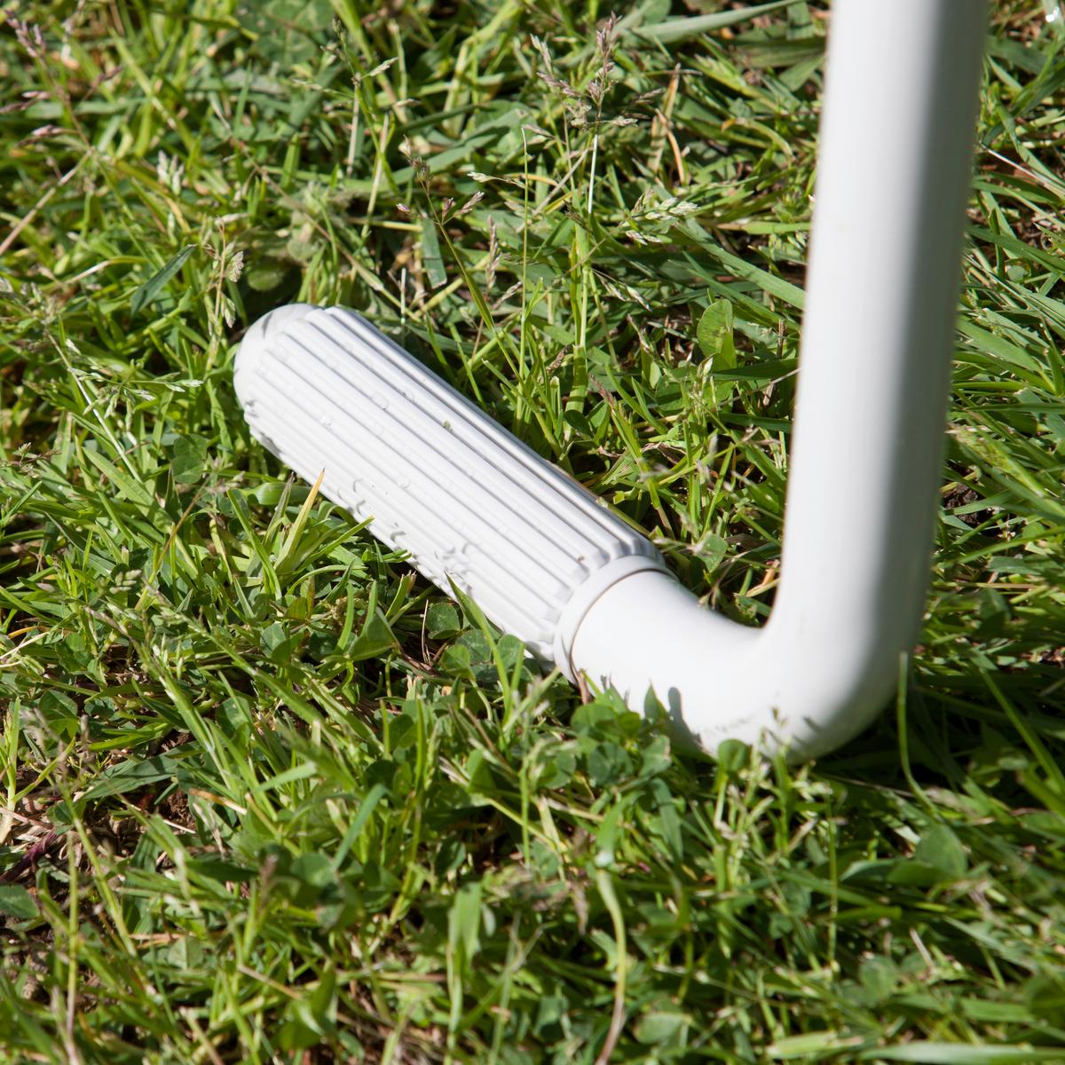 Poolleiter Leiter - Weiß, KONVENTIONELL, Metall (134cm) - Gre