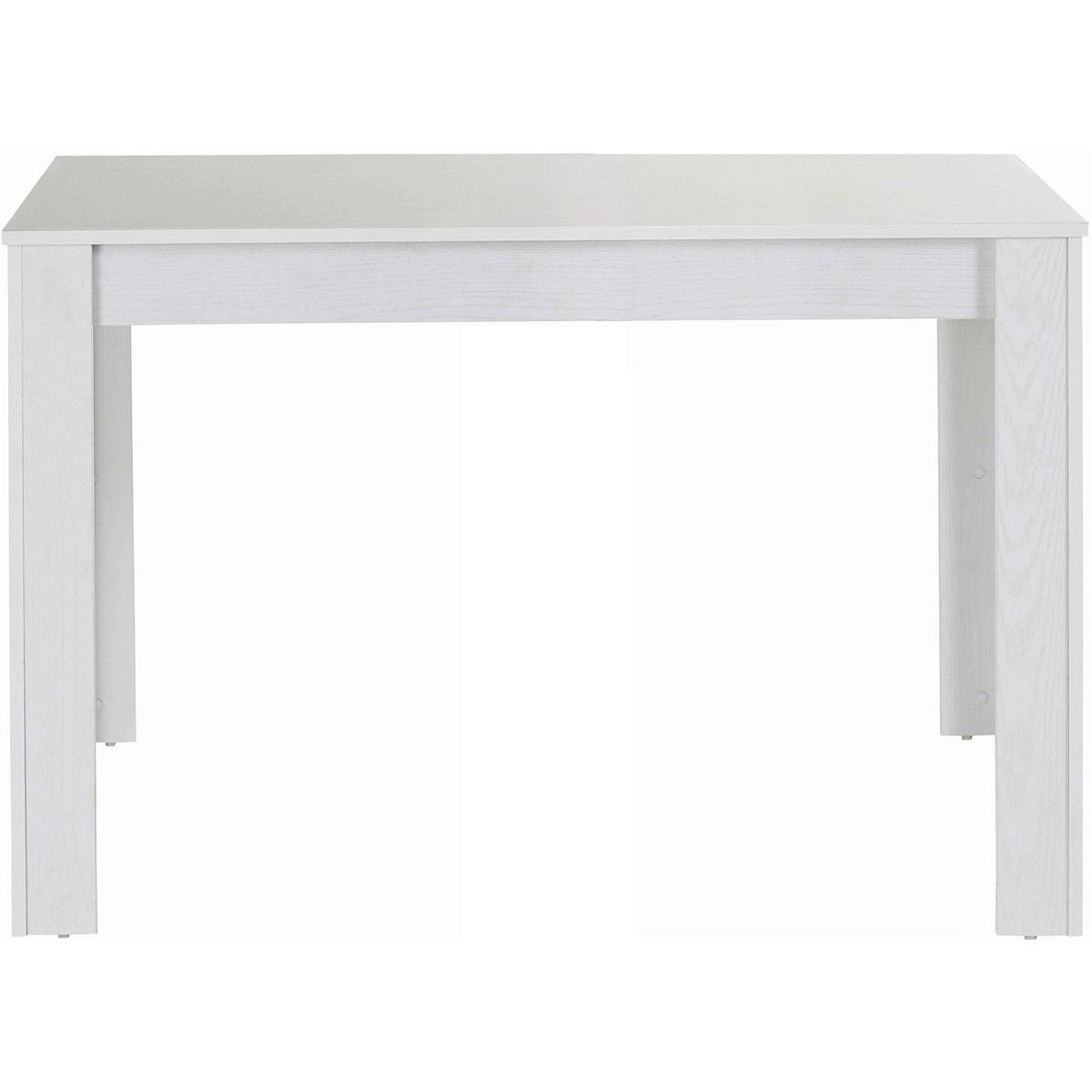 Esstisch Lynn Weiß L: 120cm - Weiß, Design, Holzwerkstoff (120/75/80cm) - MID.YOU