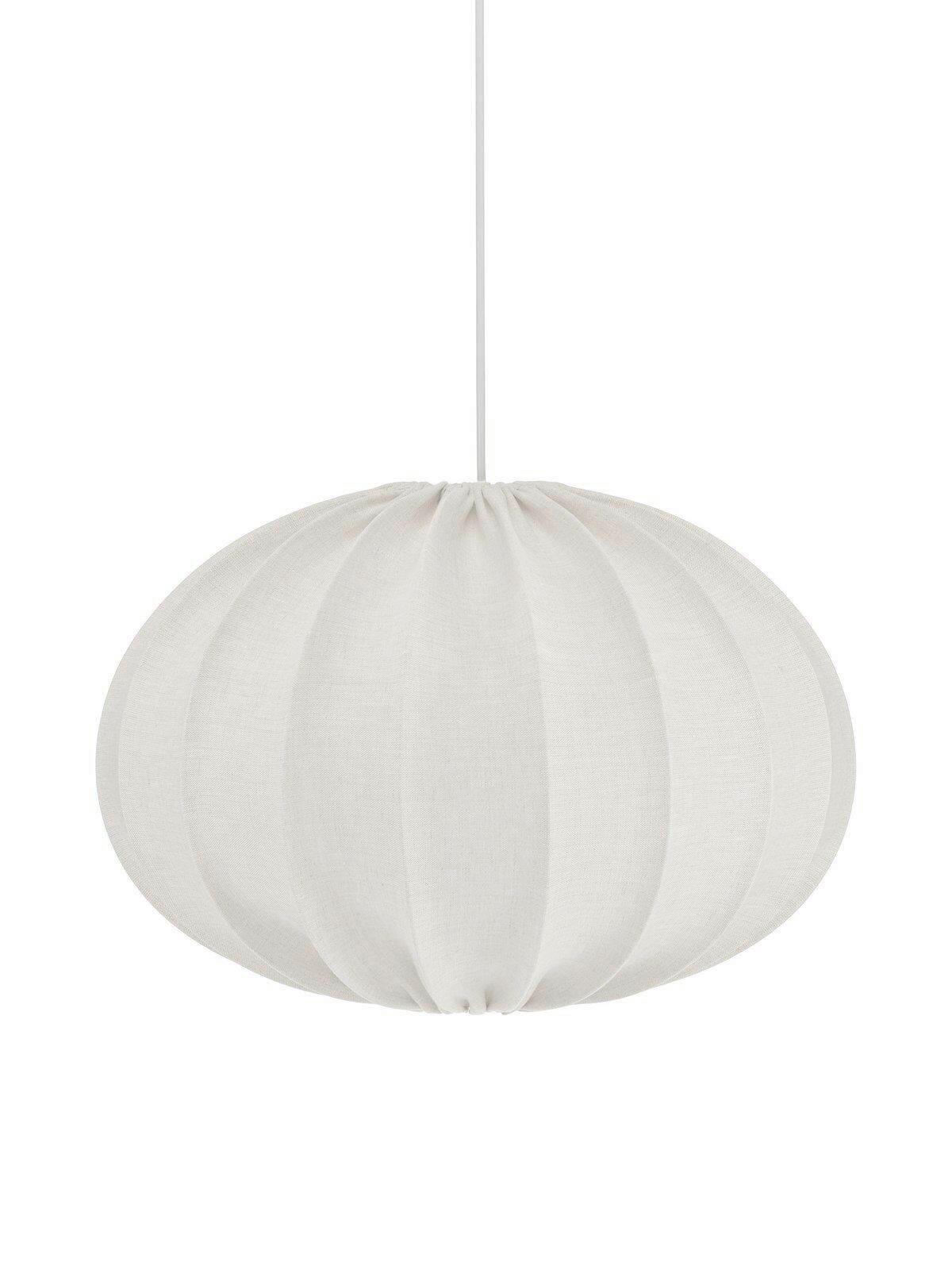 Hängeleuchte Hilma Beige D: 40 cm - Beige, Trend, Textil (40/28cm)