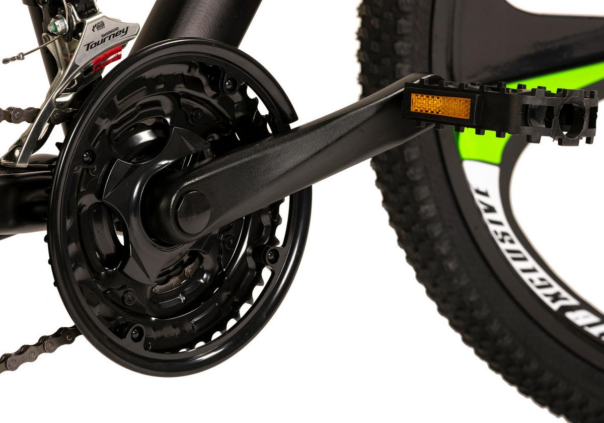Mountainbike 410m - Schwarz, MODERN, Metall (25/140/60cm)