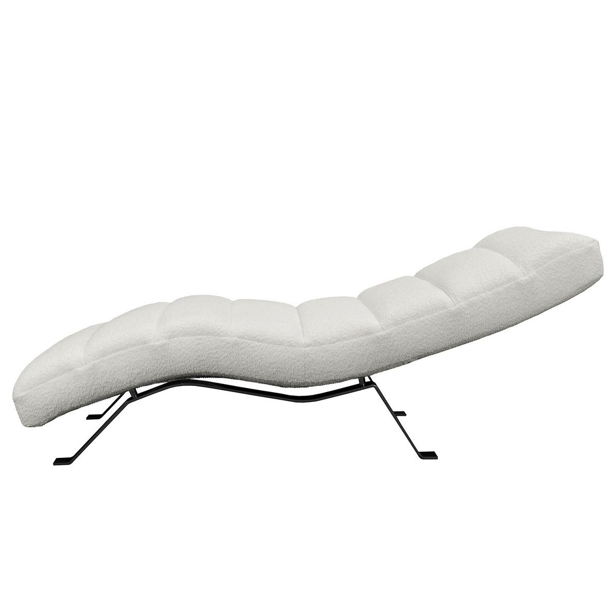 Relaxliege Swing Black Hellgrau B: 65 Cm - Hellgrau/Schwarz, Design, Textil (65/65-95/171cm) - Livetastic