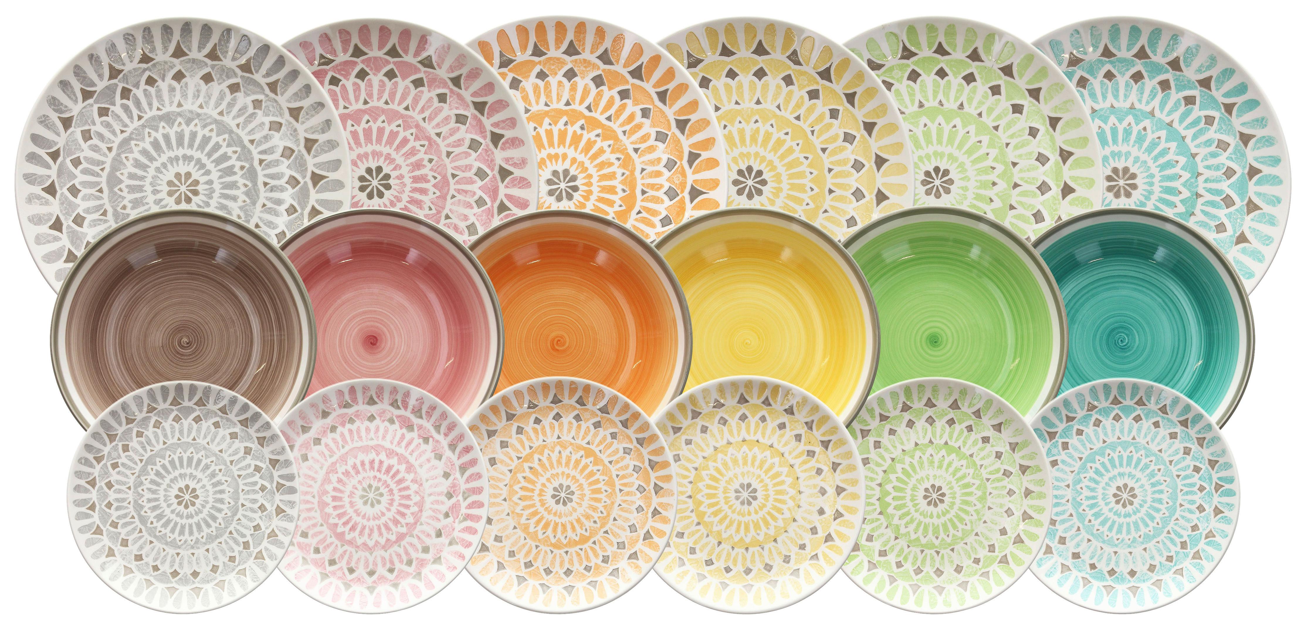 Tafelservice Kapstadt - Multicolor, KONVENTIONELL, Keramik (36/22/28cm) - Tognana