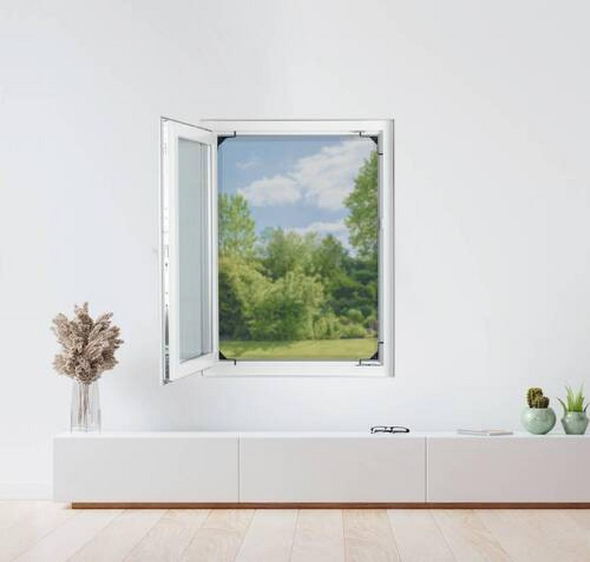 SIEŤKA PROTI HMYZU TELESKOP - antracitová, kov/textil (140/120cm) - Mömax