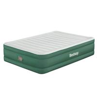 Luftbett Sam 203x152x46 Cm Bis 350kg, Inkl. Pumpe - Dunkelgrün/Grau, KONVENTIONELL, Kunststoff/Metall (203/152/46cm) - Bestway