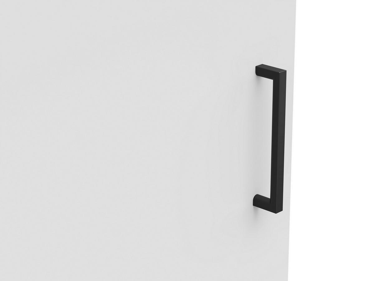 Komoda MULTISTAURAUM š: 45cm - čierna/biela, Modern, kompozitné drevo/plast (45/115/40cm)