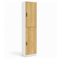 AKTENSCHRANK DILOS L - Honigeiche/Weiß, MODERN, Holzwerkstoff (38/183/32cm) - MID.YOU