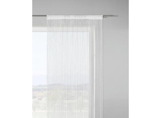 Provázková Záclona Lurex - bílá/barvy stříbra, Lifestyle, textil (90/245cm) - Mömax modern living Provázková Záclona Lurex - bílá/barvy stříbra, Lifestyle, textil (90/245cm) - Mömax modern living