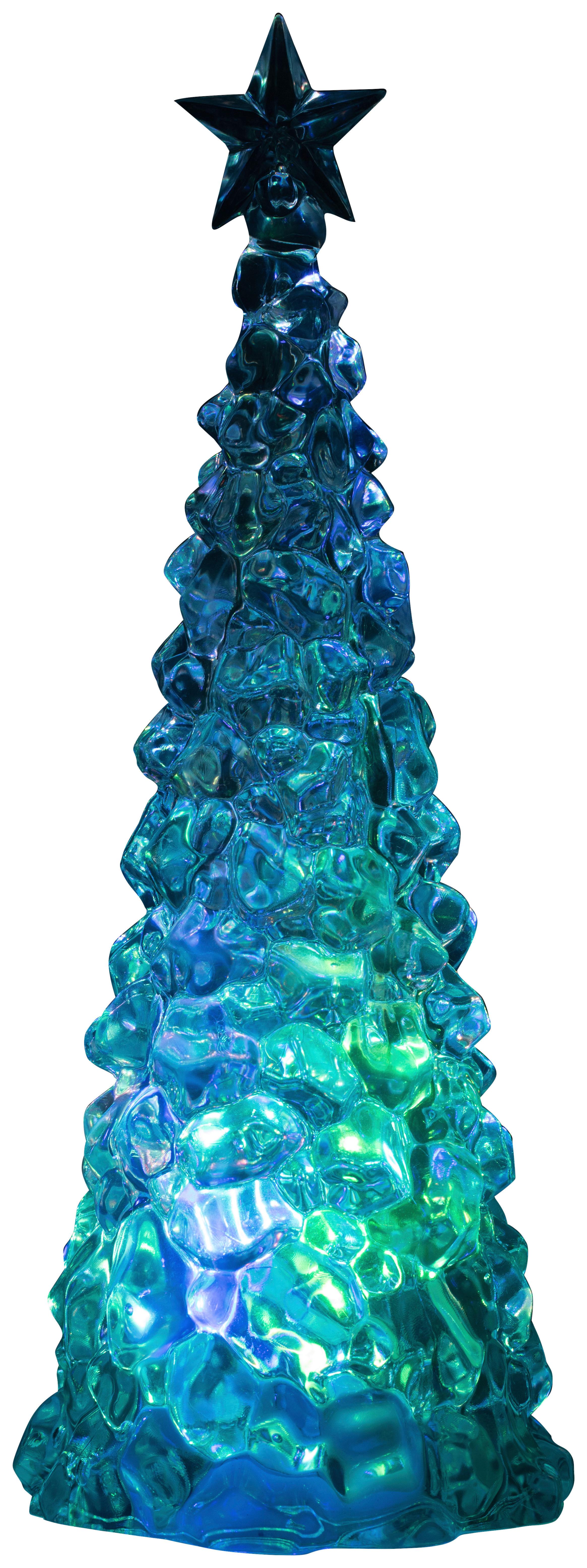 LED-Dekoleuchte Luciano mit Schalter - Klar, ROMANTIK / LANDHAUS, Kunststoff (11/30cm) - James Wood