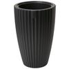 Obal na květináč MIRA 40 - černá, Konvenční, plast (39/58,0/38,5cm) - Mömax