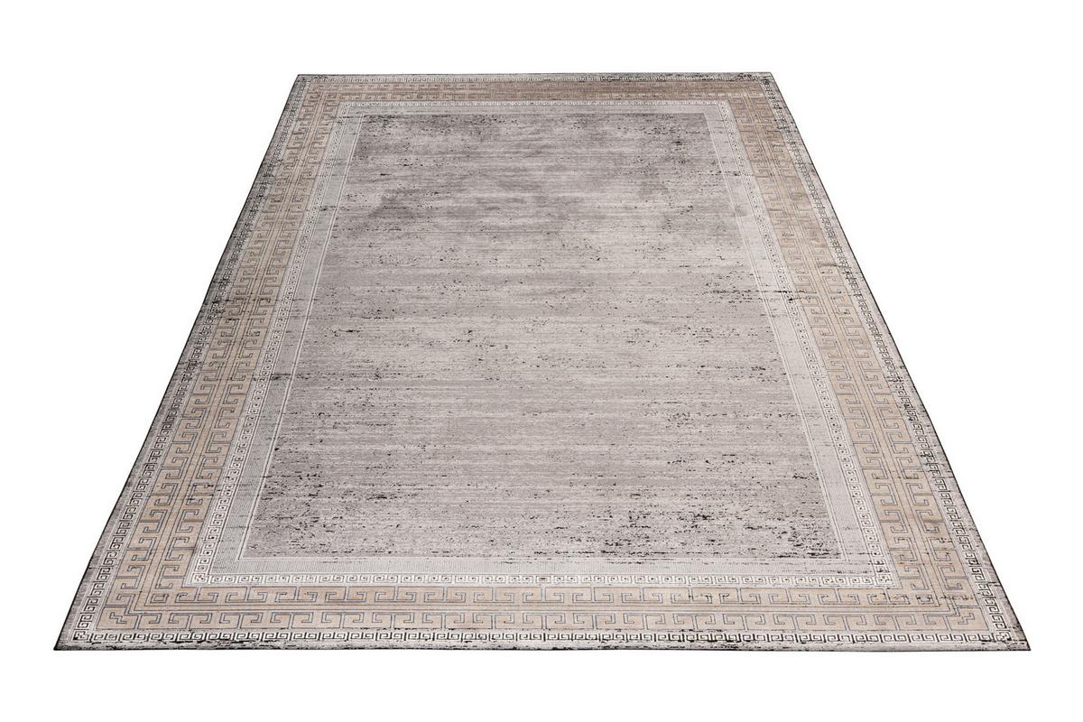 Webteppich My Eden Of Obsession - Beige/Grau, Design, Textil (80/150cm) - Obsession