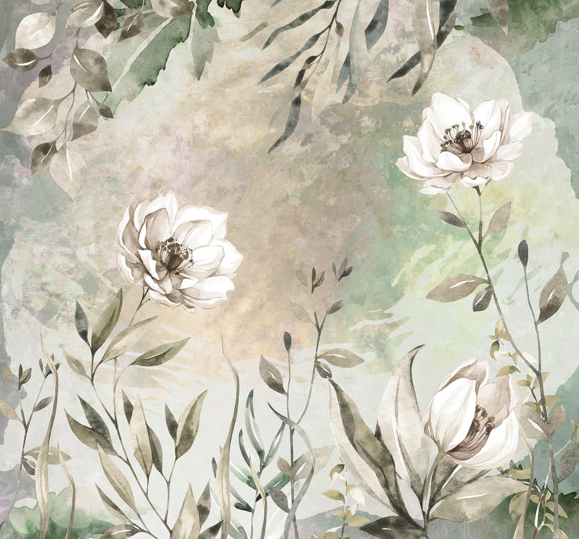Fototapete 300/280 cm Blume 