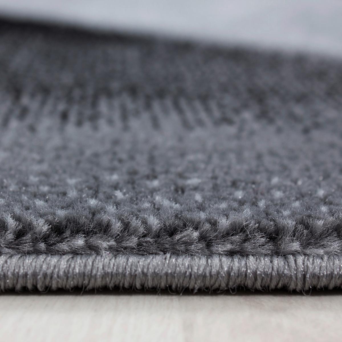 Webteppich Schwarz Naturfaser Parma 200x290 Cm - Schwarz, KONVENTIONELL, Textil (200/290cm)
