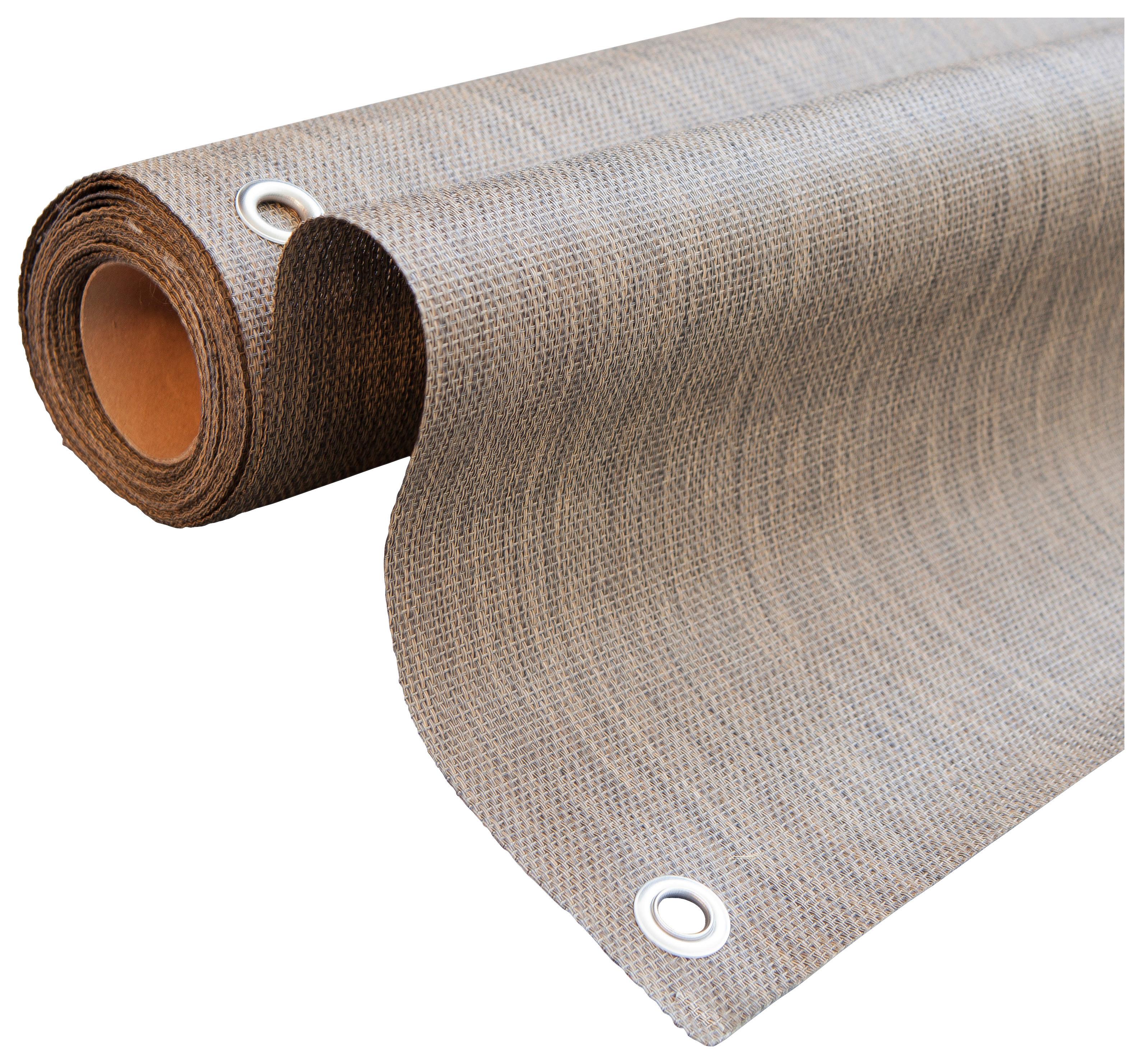 Sichtschutz Aeris 0,9/5 M Wenge - Braun, Basics, Kunststoff (90/500cm)