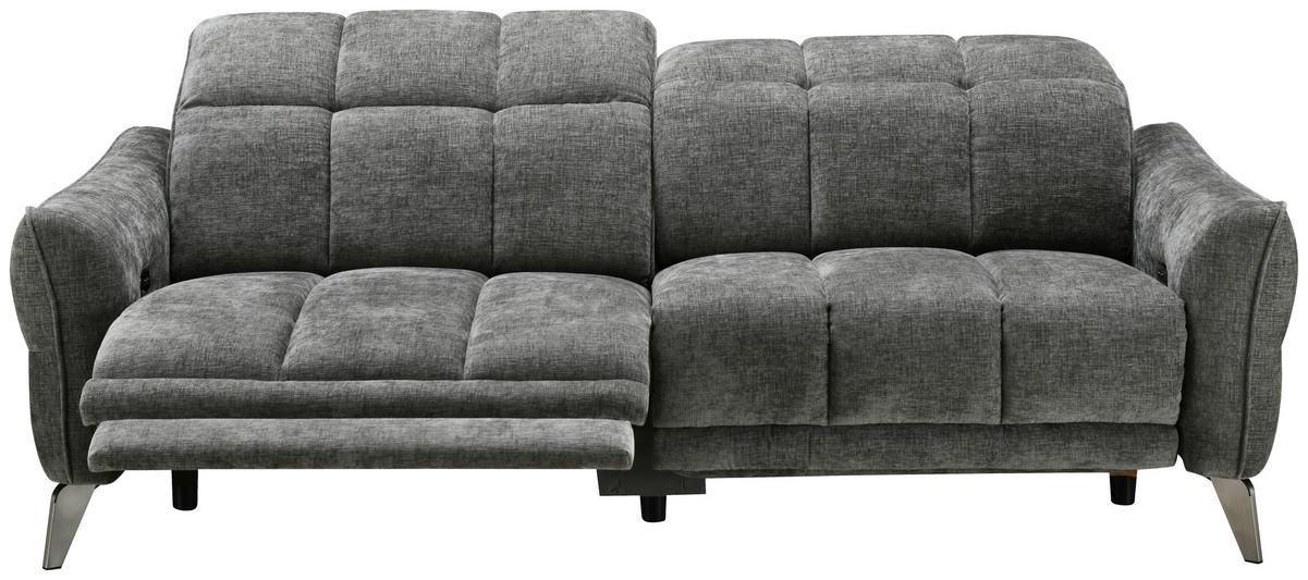 Háromüléses Kanapé Jupiter - sötétszürke, Design, textil/fa (216/79/106cm) - Livetastic