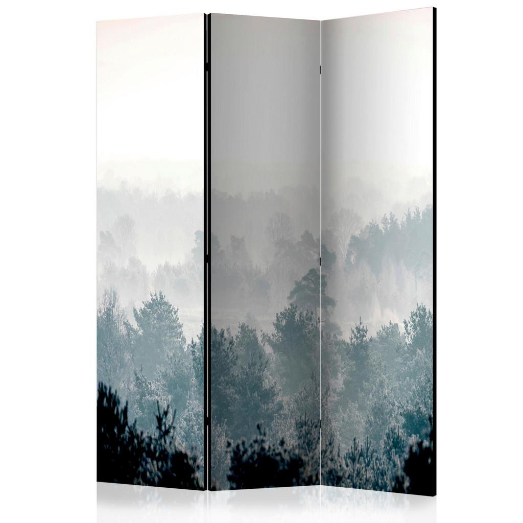 PARAVENT Pastellblau Grauweiß B: 135 cm