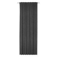 HOTOVÝ ZÁVĚS LEO, 135/255cm, šedá - šedá, textil (135/255cm) - Premium Living