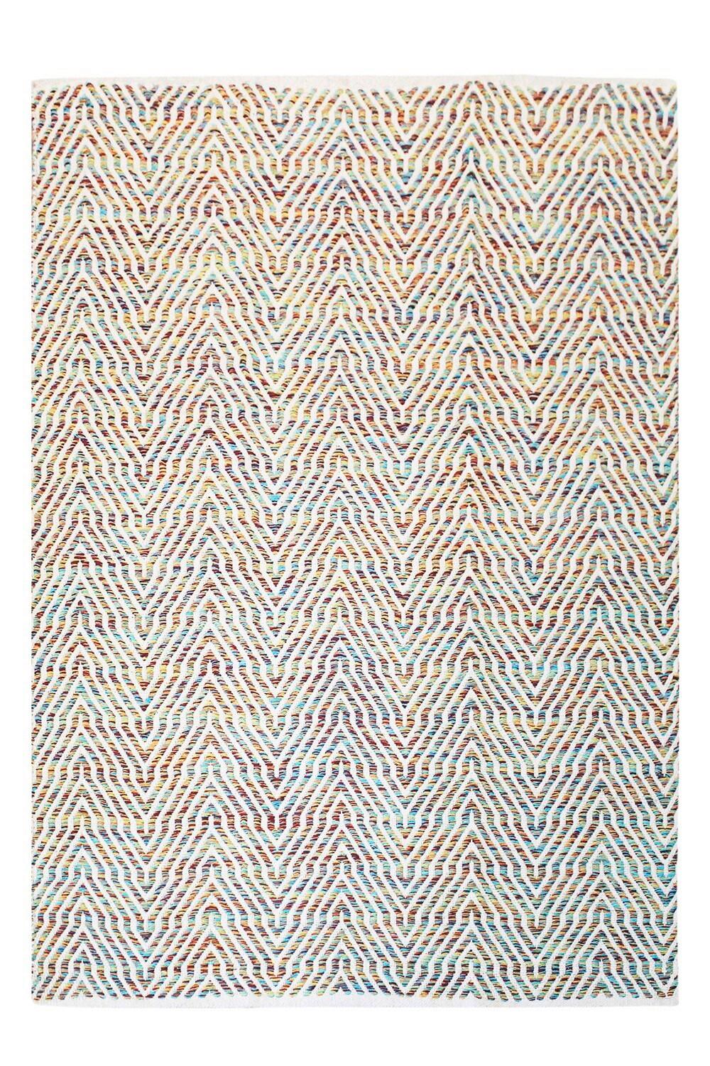 Flachwebteppich Aperitif Multicolor, 80x150 Cm - Multicolor, LIFESTYLE, Textil (80/150cm)