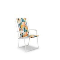Klappstuhl Chiemsee – Klappstuhl - Multicolor/Weiß, Basics, Textil/Metall (56/93/53cm)