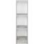 Regál 4-you New Yur05 - šedá/bílá, Moderní, kompozitní dřevo (30/111,5/34,6cm) Regál 4-you New Yur05 - šedá/bílá, Moderní, kompozitní dřevo (30/111,5/34,6cm)