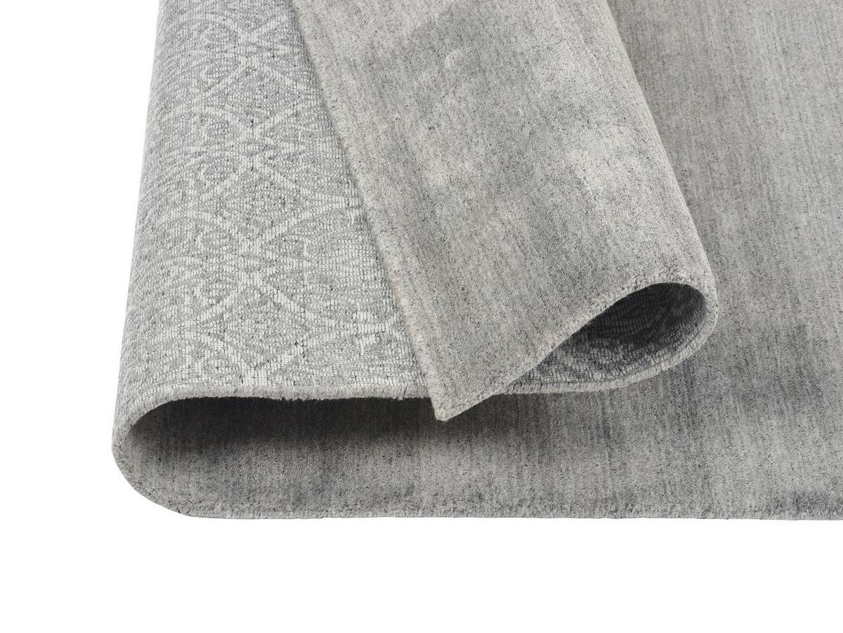 Orientalischer Webteppich Silberfarben Malibu 200x300 cm - Silberfarben, KONVENTIONELL, Textil (200/300cm) - Musterring