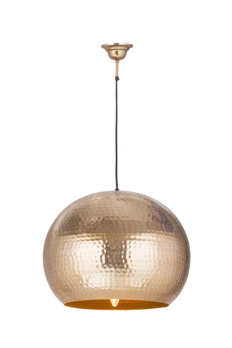 HÄNGELEUCHTE Champagner, E27, 40W - Champagner, Design, Metall (47/35/47cm) - Kayoom