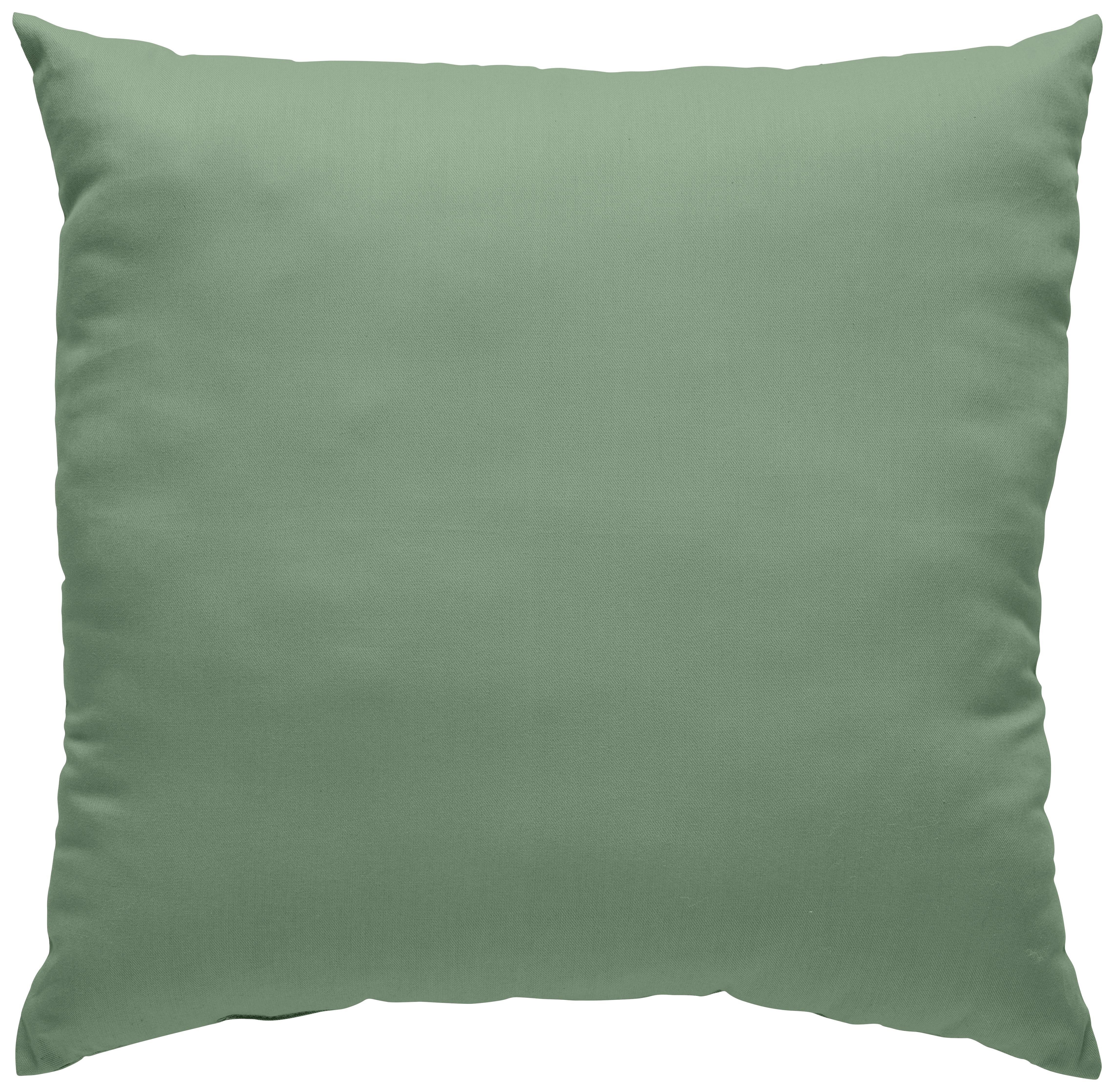 DEKORAČNÝ VANKÚŠ ca. 48x48cm - zelená, Konventionell, textil (48/48cm) - Modern Living