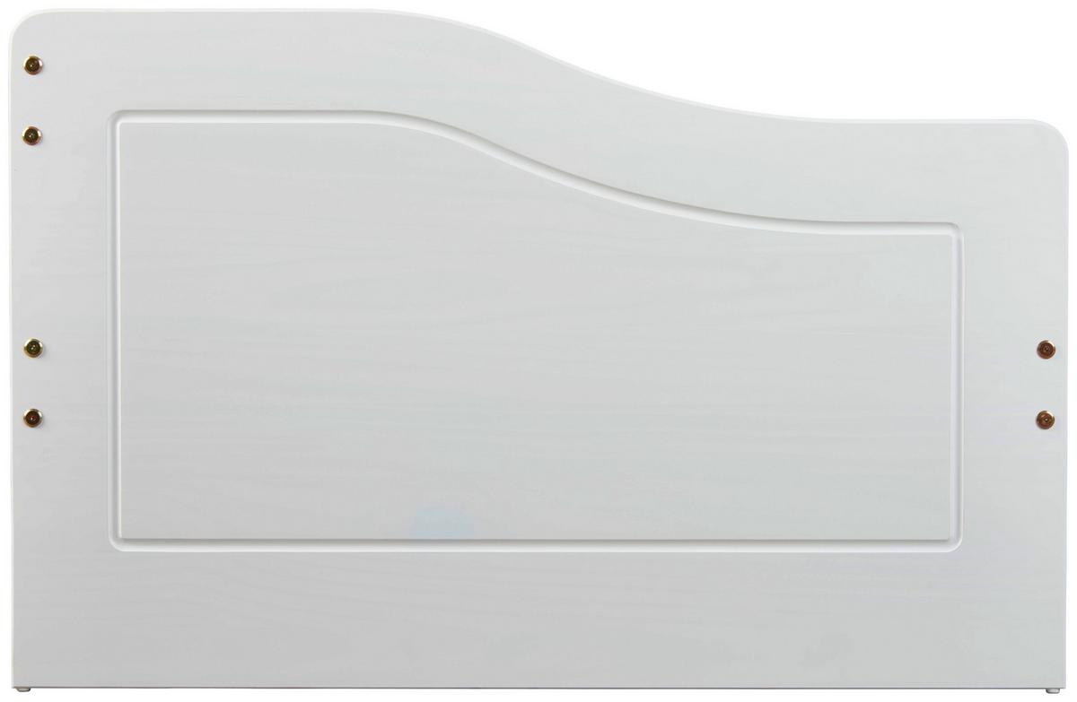 Ausziehbett Leonie Modell 23 - Weiß/Naturfarben, MODERN, Holz (90/190cm) - MID.YOU