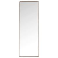 Wandspiegel Curve Rectangular Copper - Kupferfarben, LIFESTYLE, Glas/Metall (70/200/5cm) - Kare-Design