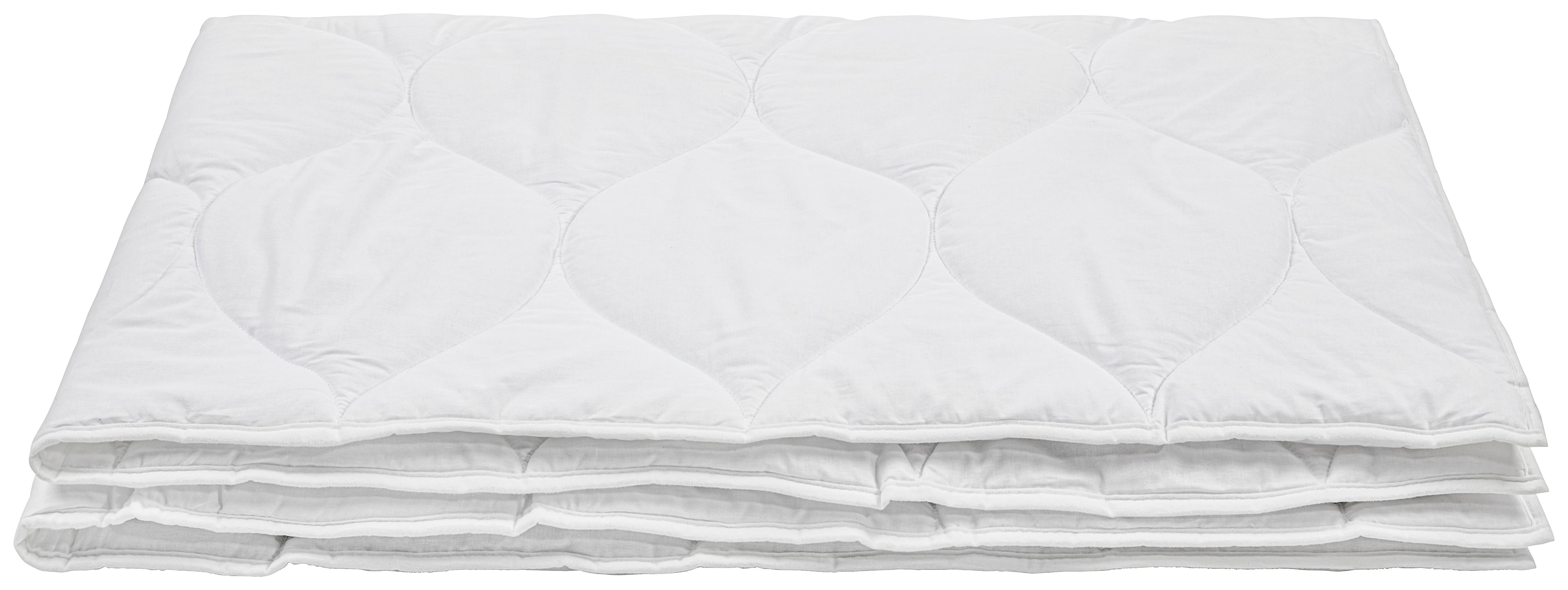 Steppdecke Mariella Normal 140x200 Cm Waschbar Bis 95° - Weiß, KONVENTIONELL, Textil (140/200cm) - Ele