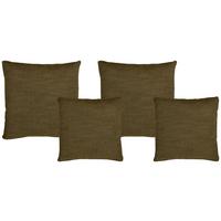 Zierkissenset Vouge Beige, 4 Stück, B: 42 Cm - Grün, KONVENTIONELL, Textil (42/53/42/53cm) - Livetastic