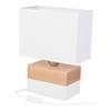 Tischleuchte 4113509 Colorato - Naturfarben/Weiß, Basics, Holz (20/10,5/27cm)